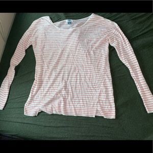Striped Old Navy long sleeve shirt. Size Large.